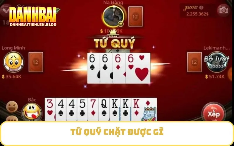 Tứ quý chặt được gì