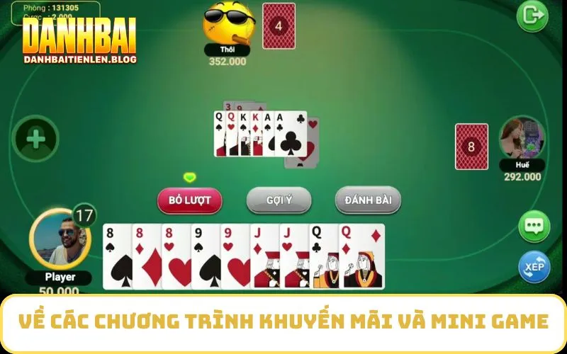 Về các chương trình khuyến mãi và mini game